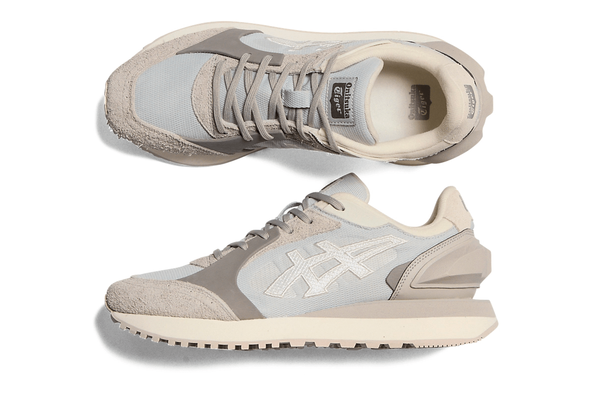 Tênis Onitsuka Tiger Moage Glacier Grey/Off White Bege - Onitsuka Tiger - 1183B555.021-1
