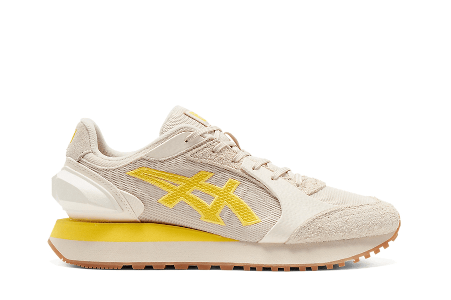 Onitsuka Tiger Onitsuka Tiger Moage Mineral Beige/Vibrant Yellow tênis em bege original na LK Sneakers