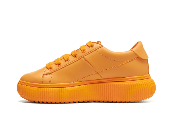 Tênis Onitsuka Tiger Otiger Court Tiger Orange Laranja