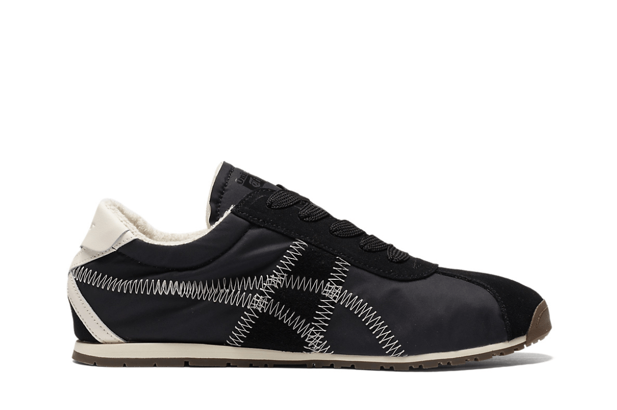 Tênis Onitsuka Tiger Tiger Corsair A55 Black Cream Preto - Onitsuka Tiger - 1183C317.001 - 1