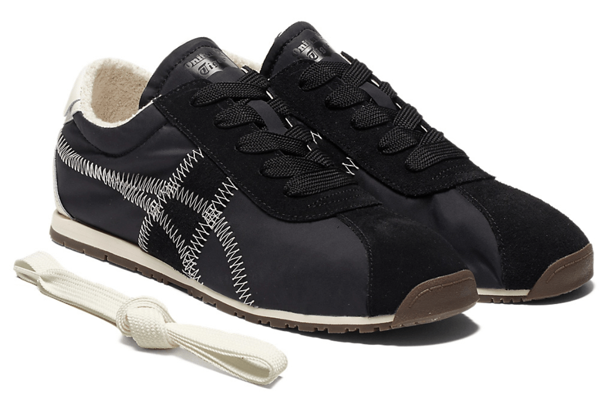 Tênis Onitsuka Tiger Tiger Corsair A55 Black Cream Preto - Onitsuka Tiger - 1183C317.001 - 1