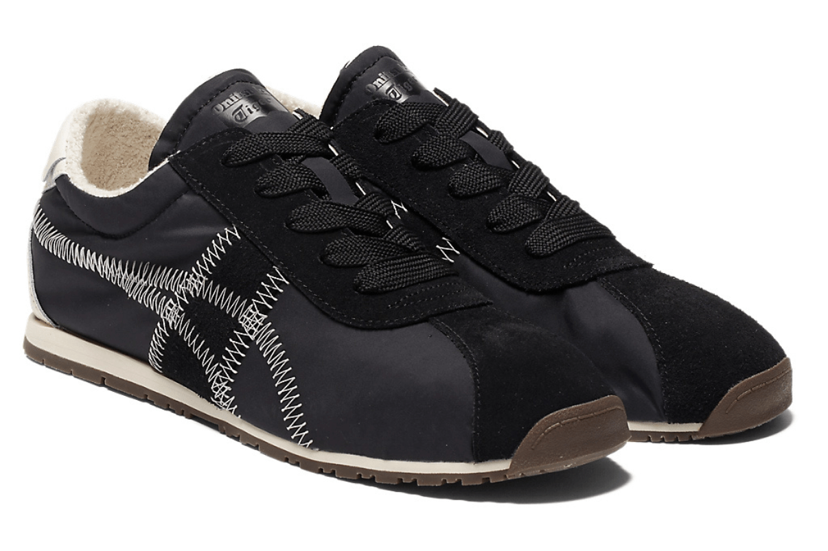 Tênis Onitsuka Tiger Tiger Corsair A55 Black Cream Preto - Onitsuka Tiger - 1183C317.001 - 1