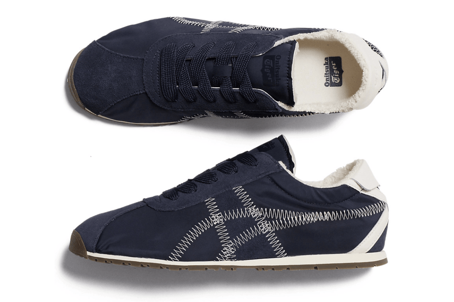 Tênis Onitsuka Tiger Tiger Corsair A55 Midnight Cream Azul por R