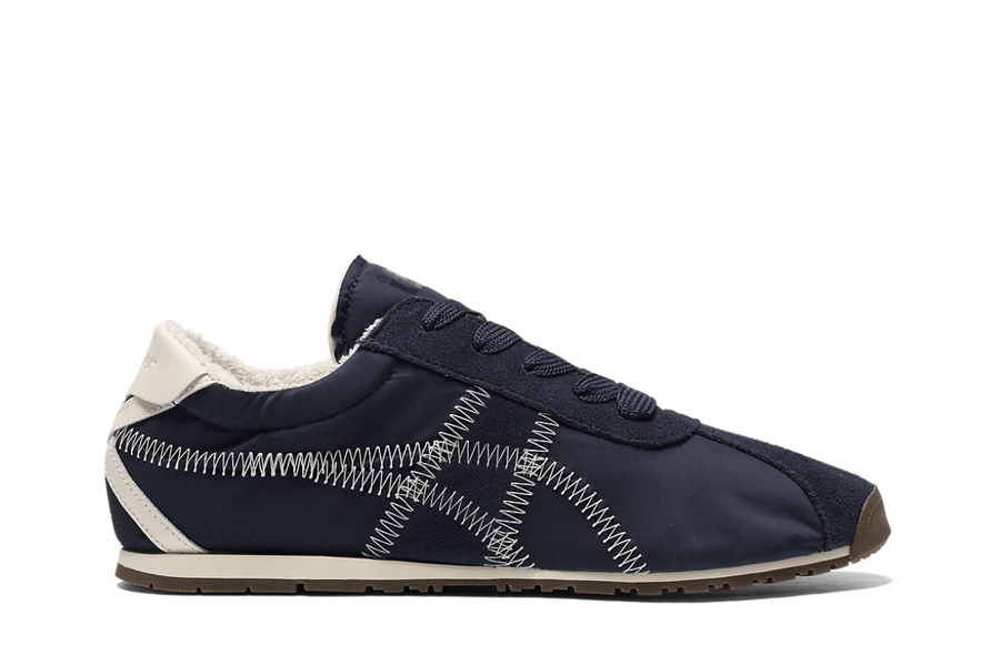 【あおい】 Tênis Onitsuka Tiger Tiger Corsair A55 Midnight Cream Azul por R