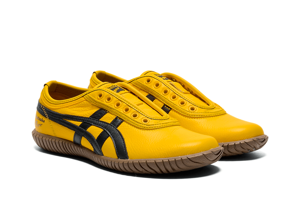 Tênis Onitsuka Tiger Tsunahiki Slip - On Sunflower Yellow/Black Amarelo - Onitsuka Tiger - 1183C529.750-1