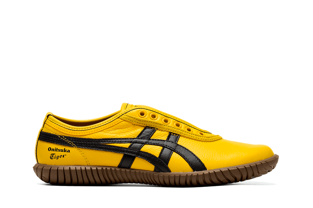 Tênis Onitsuka Tiger Tsunahiki Slip - On Sunflower Yellow/Black Amarelo - Onitsuka Tiger - 1183C529.750-1