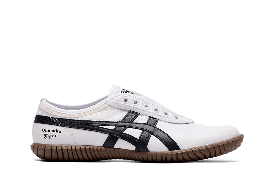 Tênis Onitsuka Tiger Tsunahiki Slip-On White/Black Branco por R