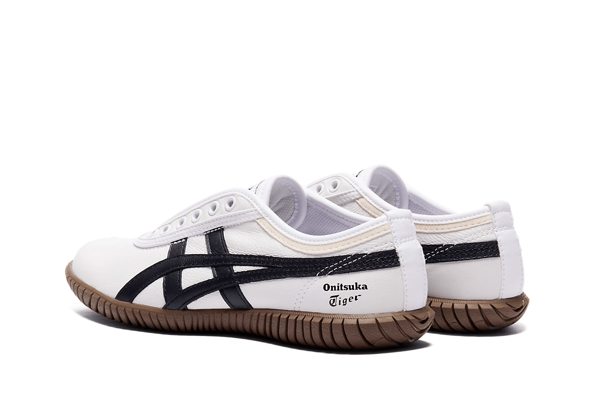 Tênis Onitsuka Tiger Tsunahiki Slip - On White/Black Branco - Onitsuka Tiger - 1183C529.101-1