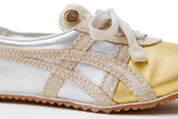 Tênis Onitsuka Tiger x Versace TAI-CHI Sakura Metallic Têniss Silver Gold Prateado