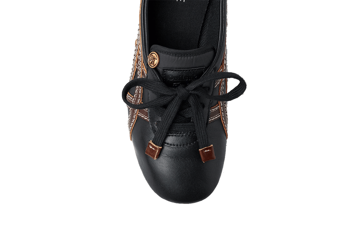 Tênis Onitsuka Tiger x Versace TAI-CHI Sakura Nappa Têniss Black