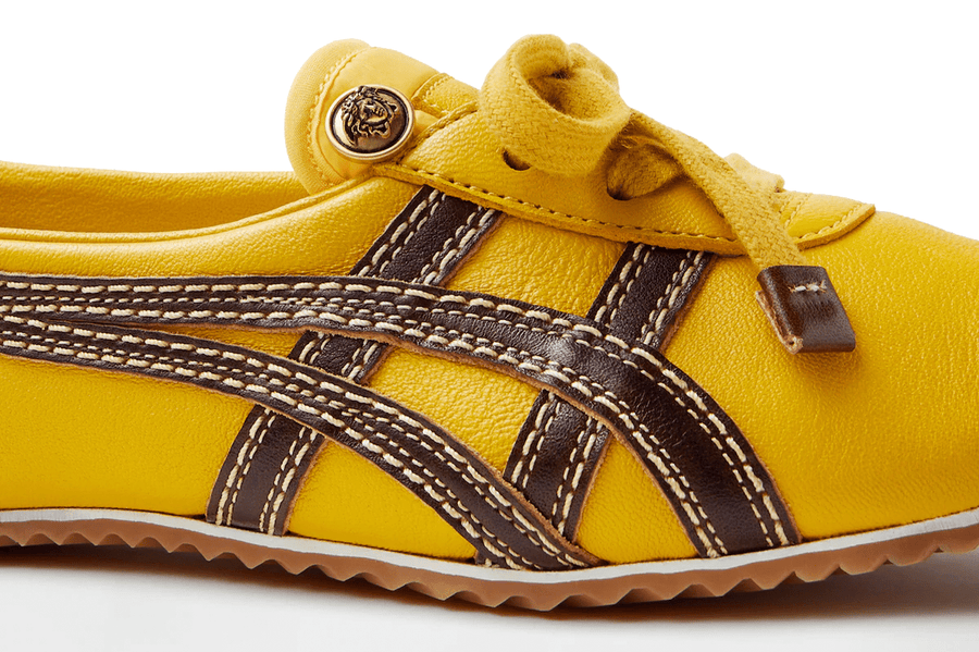 小野寺 Tênis Onitsuka Tiger x Versace TAI-CHI Sakura Nappa Têniss Brown