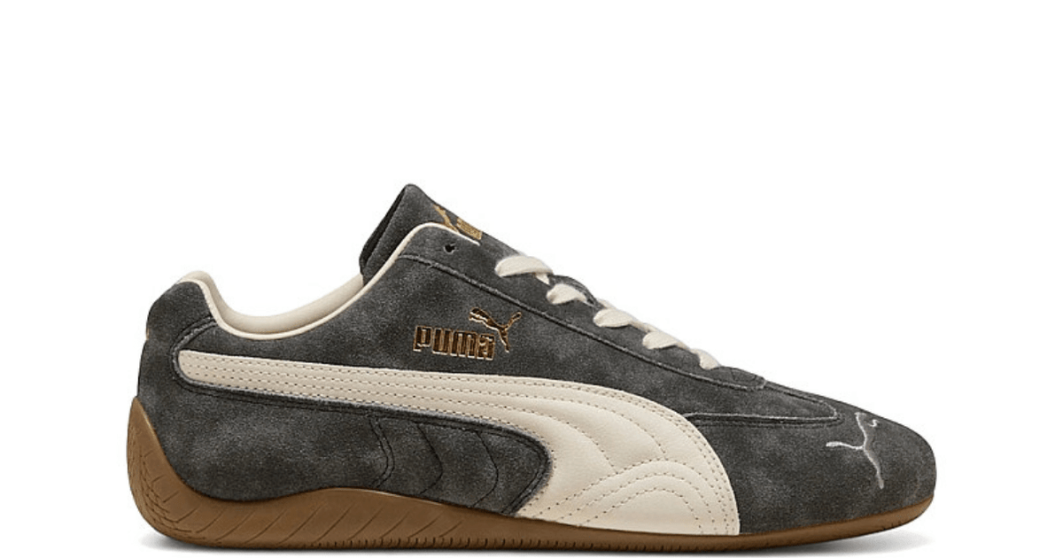 Tênis Puma Speedcat Faded Cast Iron Alpine Snow Cinza - LK