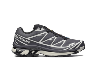 Tênis Salomon XT-6 Black Asphalt Castlerock Cinza