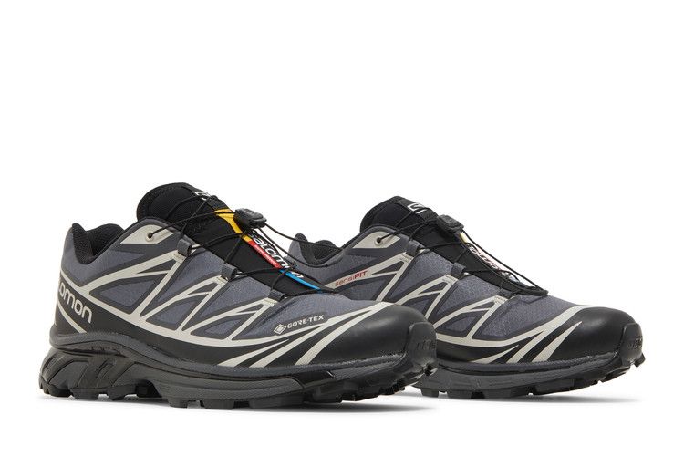 Salomon xt-6　26.5 Tênis Salomon XT-6 GORE-TEX Black Ebony Lunar Rock Preto | LK Sneakers