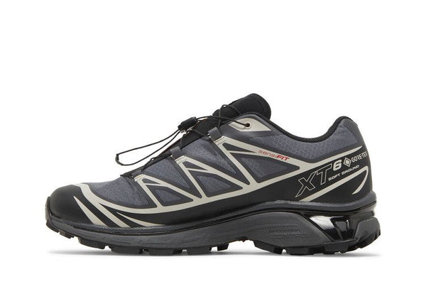 Tênis Salomon XT-6 GORE-TEX Black Ebony Lunar Rock Preto