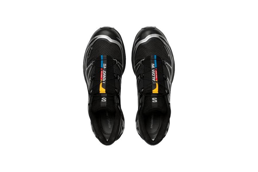 靴 Salomon XT-6 GTX GORE-TEX Black Silver Tênis Salomon XT-6 Gore-Tex Black Silver Preto por R$ 2.599,99 em