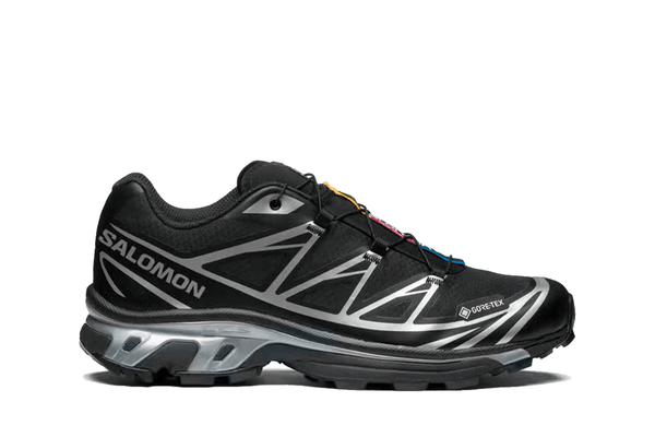 Tênis Salomon XT-6 Gore-Tex Black Silver Preto