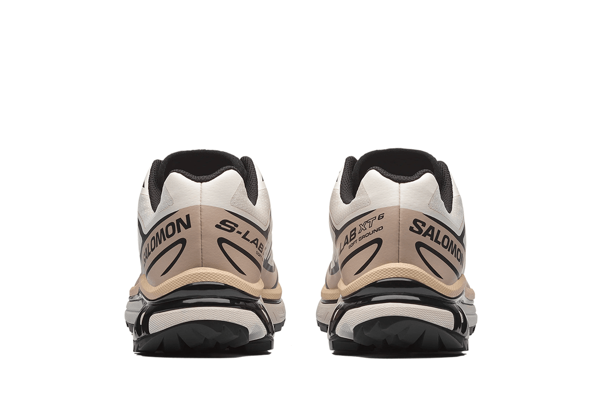 Tênis Salomon XT-6 Vanilla Ice Black Silver Cloud Bege por R