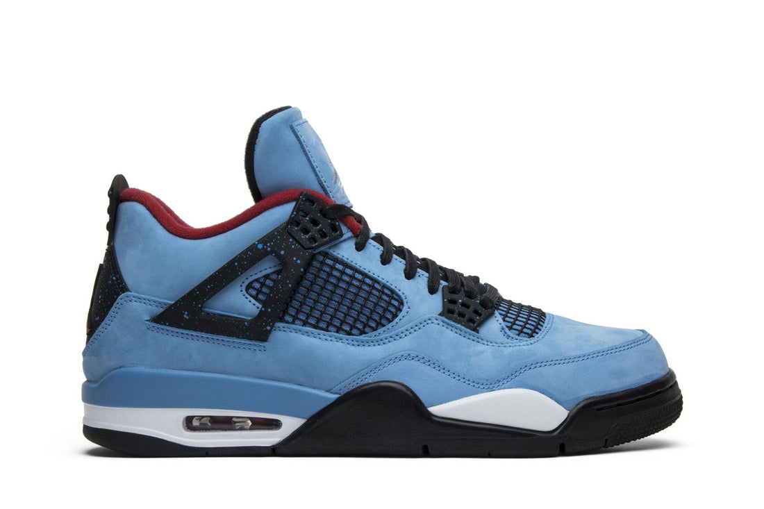 Tênis Travis Scott Air Jordan 4 Retro Cactus Jack Azul - Jordan - 308497 406
