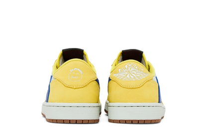 Tênis Travis Scott x Air Jordan 1 Low Og Canary Amarelo - LK Sneakers - DZ4137 - 700 - 1