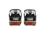 Vista traseira do Vans Vans Knu Skool MTE x Imra Potato Black mostrando calcanheira e detalhes do solado