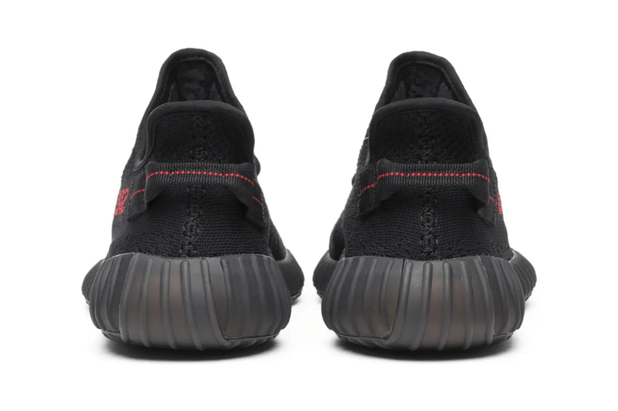 Tênis Yeezy Boost 350 v2 Black Red (Bred) Preto | LK Sneakers