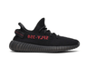 Tênis Yeezy Boost 350 v2 Black Red (Bred) Preto