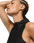 Top Alo Yoga Airlift Light Speed Hooded Black Preto - Alo Yoga - w9867r - 1