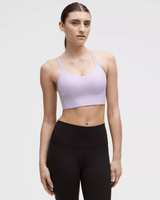 Vista do solado Top Lululemon Like a Cloud Longline Light Support, B/C Cup