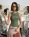Top Nude Project Script Khaki Verde - Nude Project - NDP038 - 1