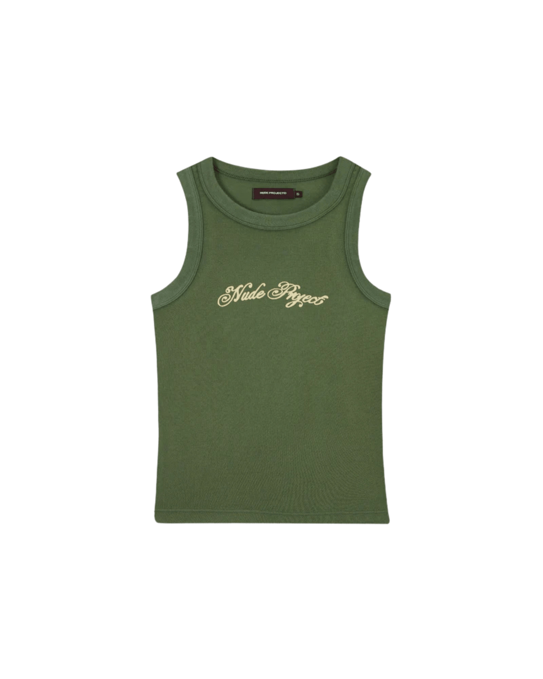 Top Nude Project Script Khaki Verde - Nude Project - NDP038 - 1