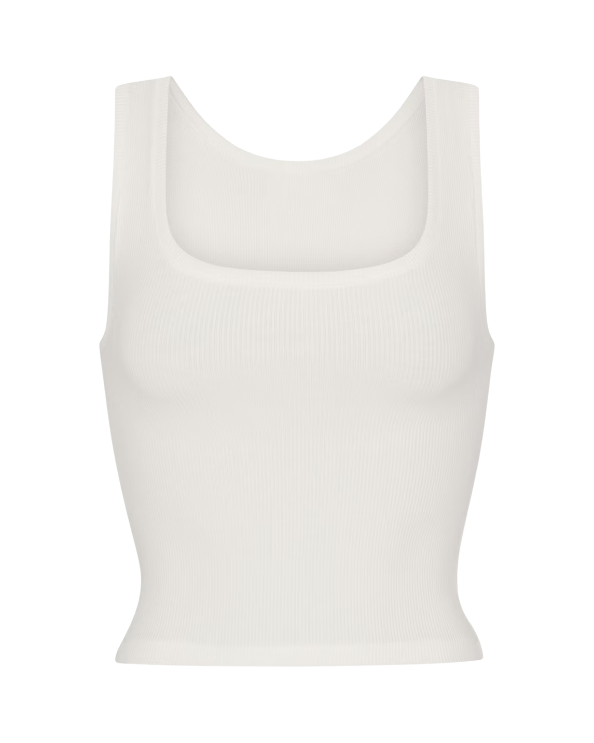 Top Skims Cotton Rib Marble Branco - Skims - 