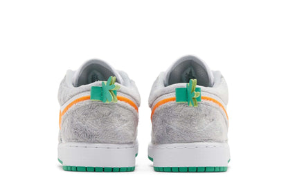 Tenis Air Jordan 1 Low GS Rabbit Cinza - LK Sneakers - DZ6333083