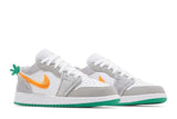 Tenis Air Jordan 1 Low GS Rabbit Cinza - LK Sneakers - DZ6333083