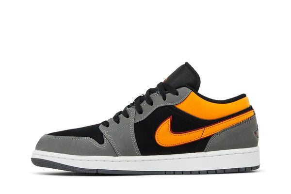 Tênis Nike Air Jordan 1 Low SE Vivid Orange Cinza