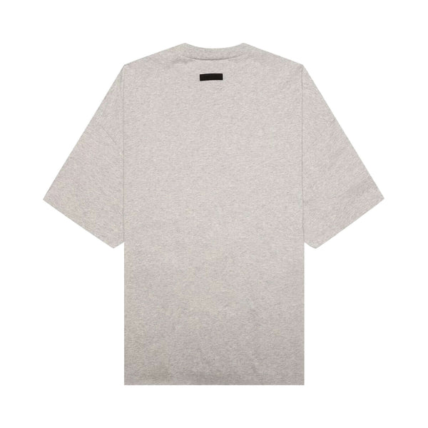 Camiseta Essentials Fear of God Crewneck Light Heather Grey Cinza