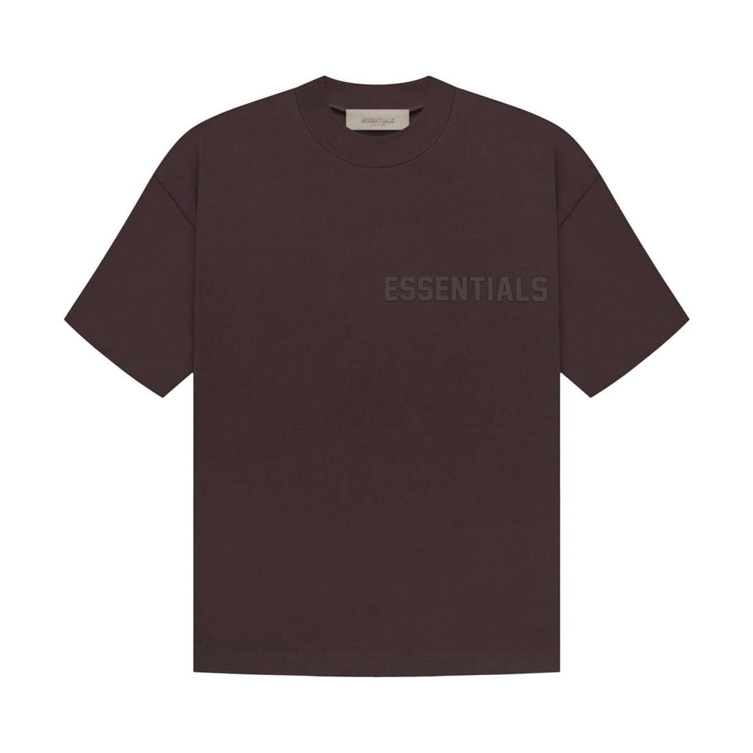 Camiseta Essentials Fear of God &quot;Plum&quot; Vinho - LK Sneakers