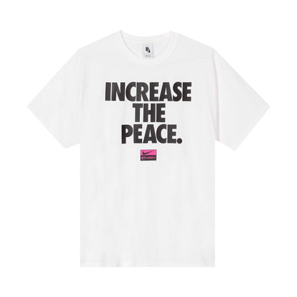 Camiseta Nike x Stussy &quot;Increase The Peace&quot; Branco - Camiseta - LK.Sneakers - CU9252100