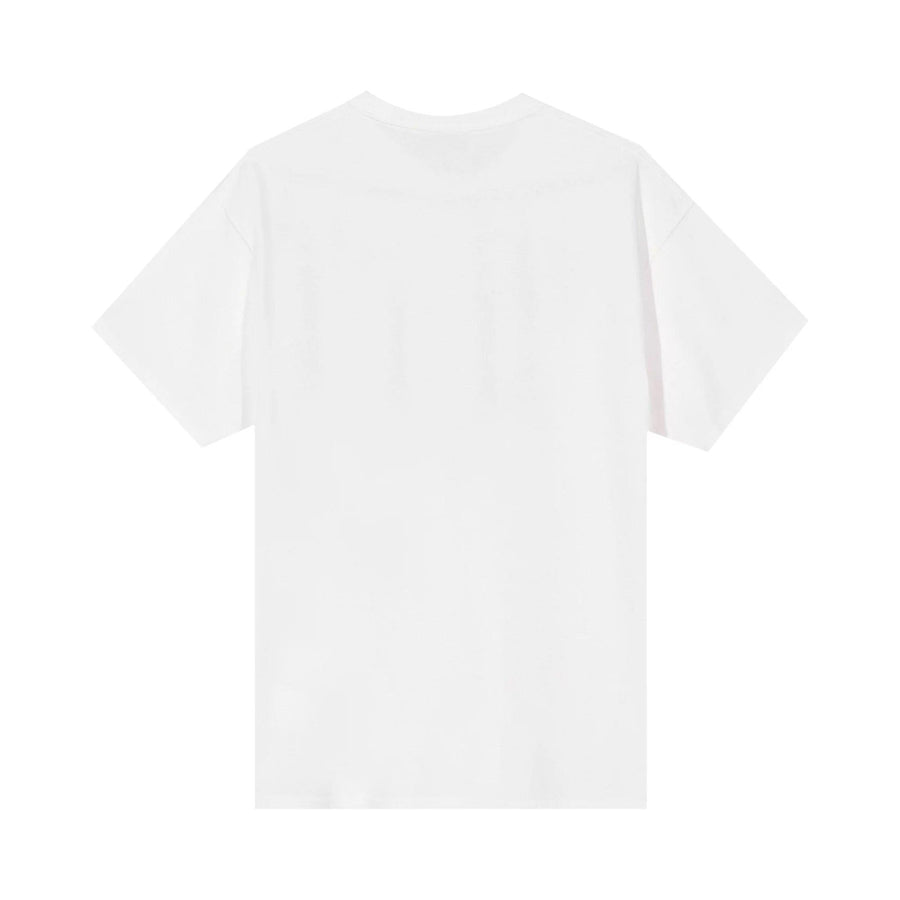 Vista lateral Camiseta Nike x Stussy "Increase The Peace" Branco