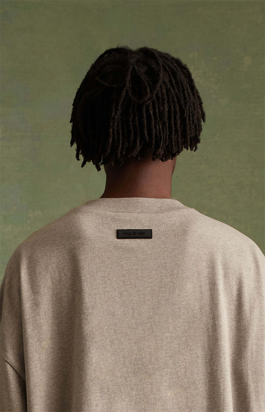 Camiseta Oversized Essentials Fear of God "Core Heather" Bege - Camiseta - LK Sneakers - 