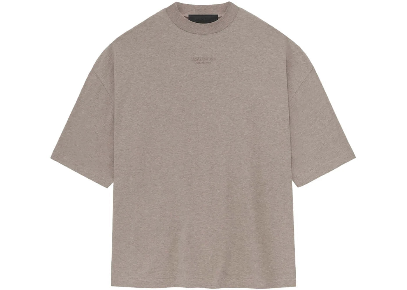 Camiseta Oversized Essentials Fear of God "Core Heather" Bege - Camiseta - LK Sneakers - 