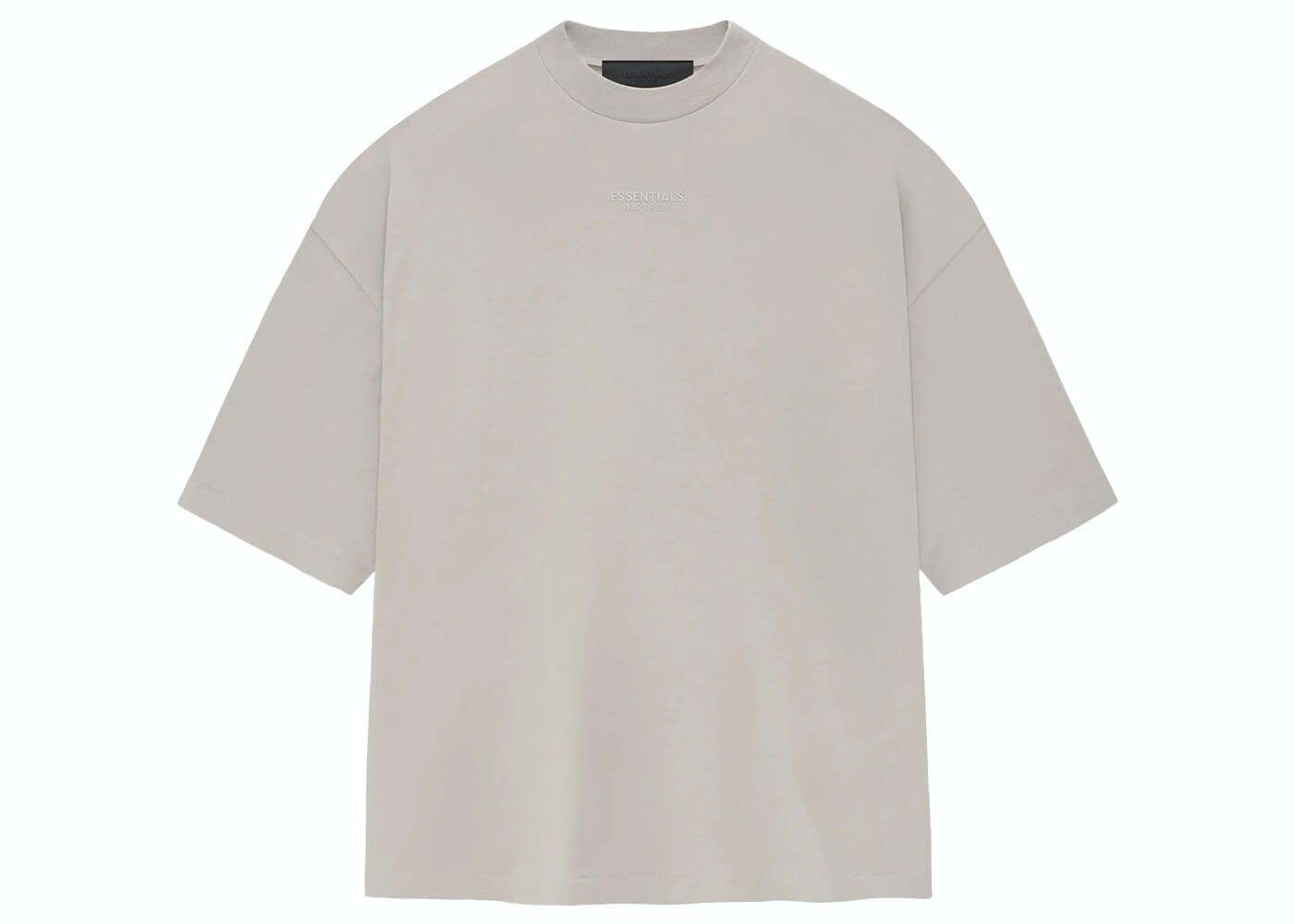 Camiseta Oversized Essentials Fear of God "Silver Cloud" Cinza - Camiseta - LK Sneakers - 