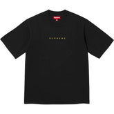 Camiseta Supreme S/S Top University SS24 Preto - LK Sneakers