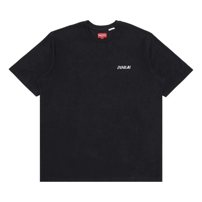 Camiseta Supreme "Washed Script Black" Preto