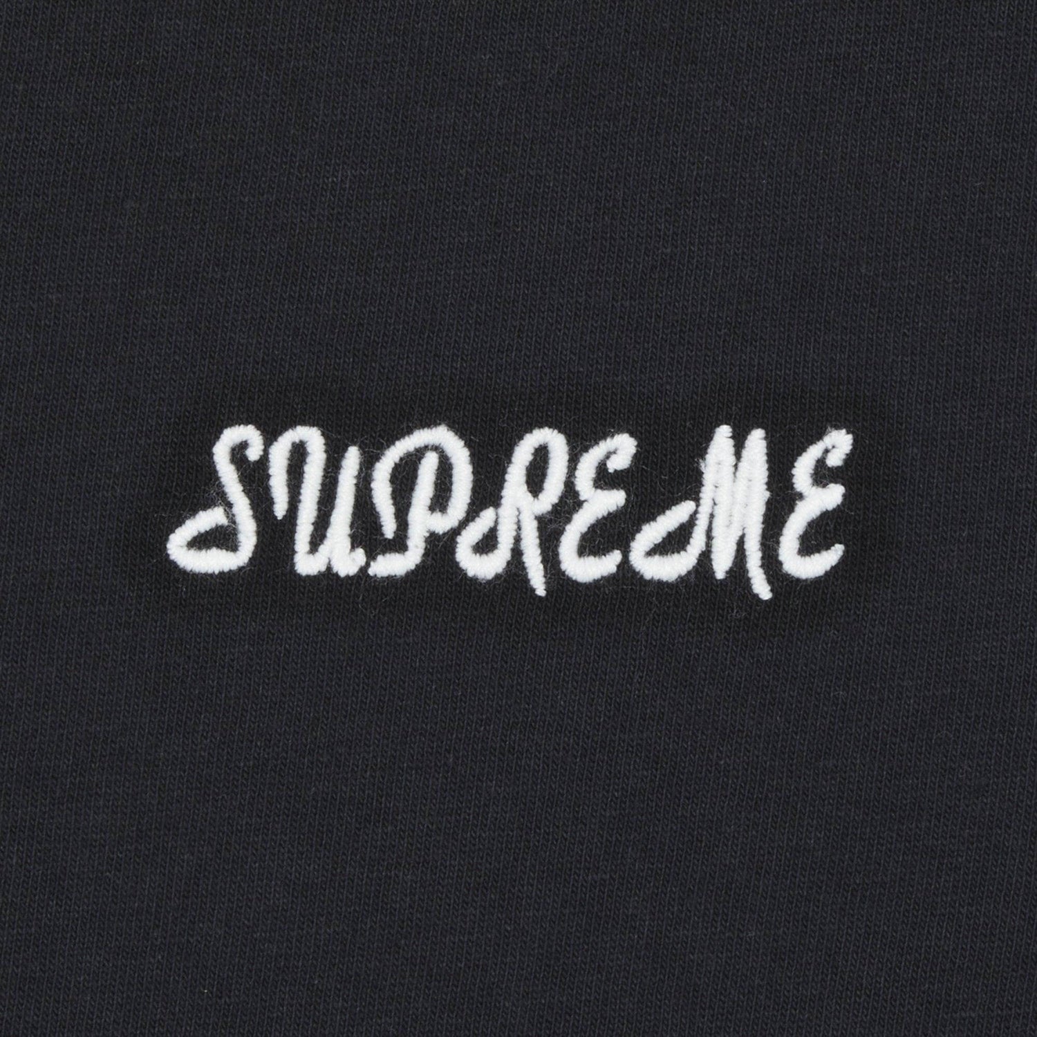 Camiseta Supreme &quot;Washed Script Black&quot; Preto - Camiseta - LK.Sneakers - ss23kn22 - black