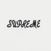 Camiseta Supreme Washed Script White" Branco - LK Sneakers