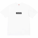 Camiseta Supreme x Futura "Box Logo" Branco - LK Sneakers