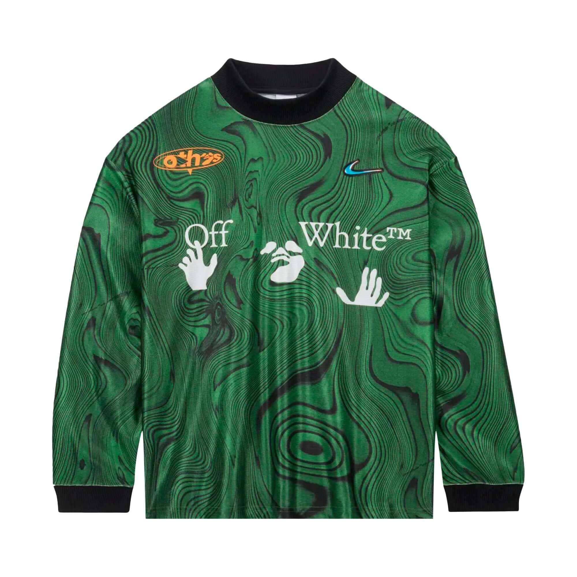 Jersey Off White x Nike "Allover Print Kelly Green" Verde - Camiseta - LK Sneakers - FQ0997 - 389 - 1