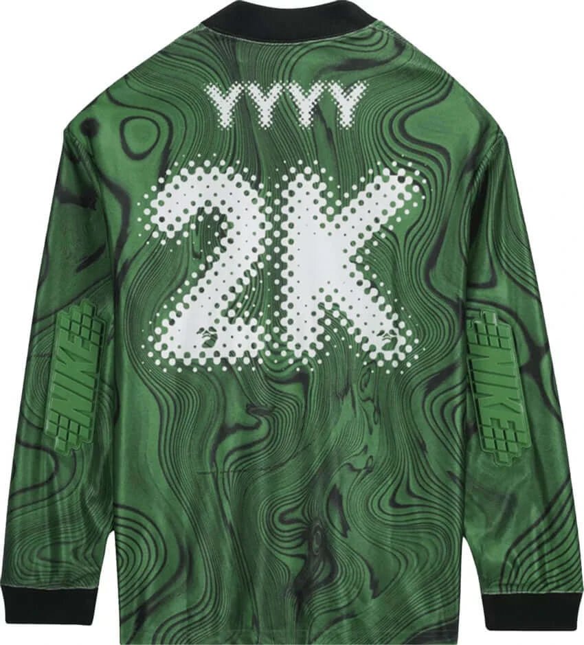 Jersey Off White x Nike "Allover Print Kelly Green" Verde - Camiseta - LK Sneakers - FQ0997 - 389 - 1