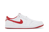 Jordan Nike Air Jordan 1 Retro Low OG University Red tênis em branco original na LK Sneakers